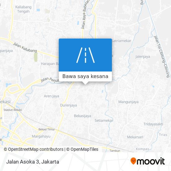 Peta Jalan Asoka 3