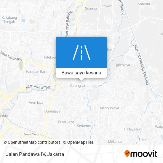 Peta Jalan Pandawa IV