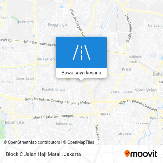 Peta Block C Jalan Haji Matali
