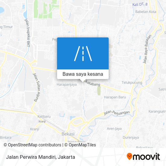 Peta Jalan Perwira Mandiri