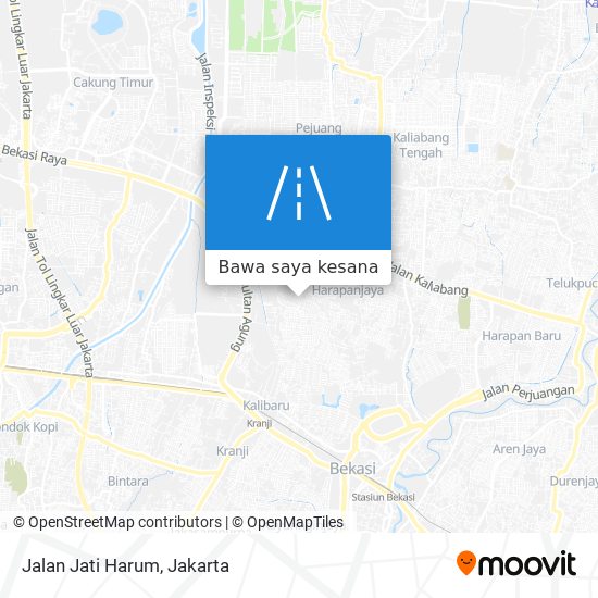 Peta Jalan Jati Harum