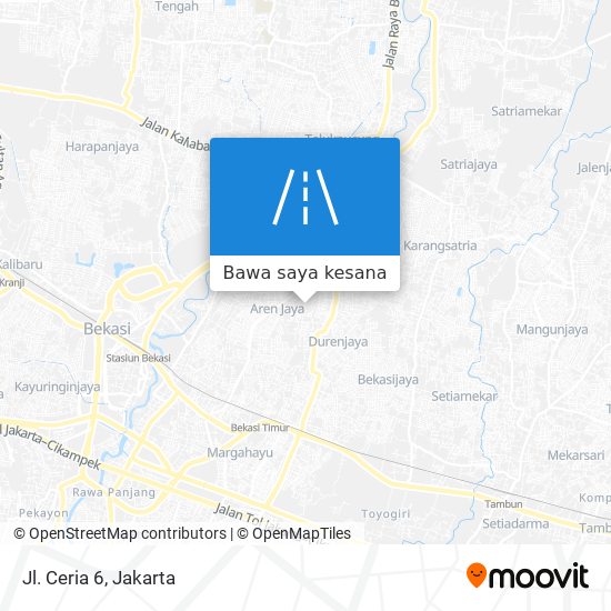 Peta Jl. Ceria 6