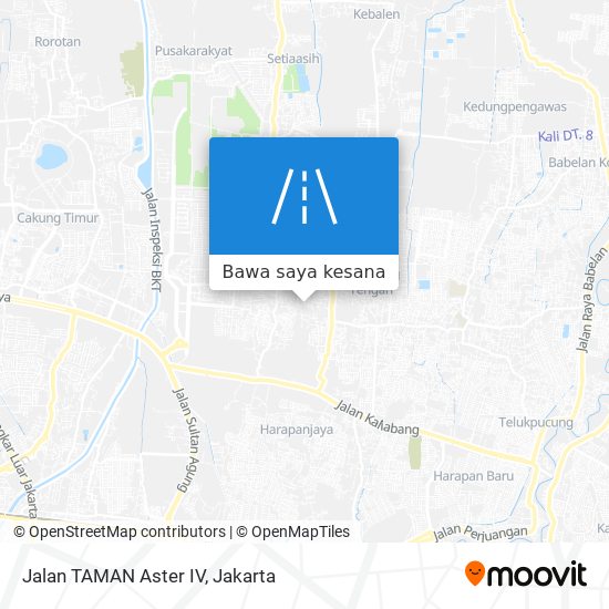 Peta Jalan TAMAN Aster IV