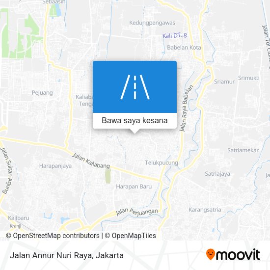 Peta Jalan Annur Nuri Raya