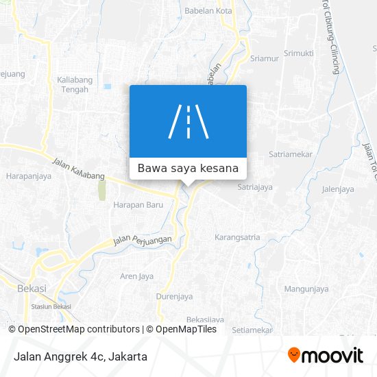 Peta Jalan Anggrek 4c