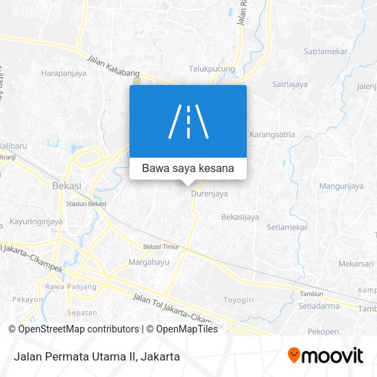 Peta Jalan Permata Utama II