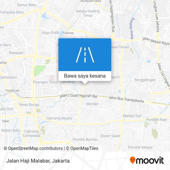 Peta Jalan Haji Malabar
