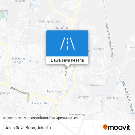 Peta Jalan Raya Boss