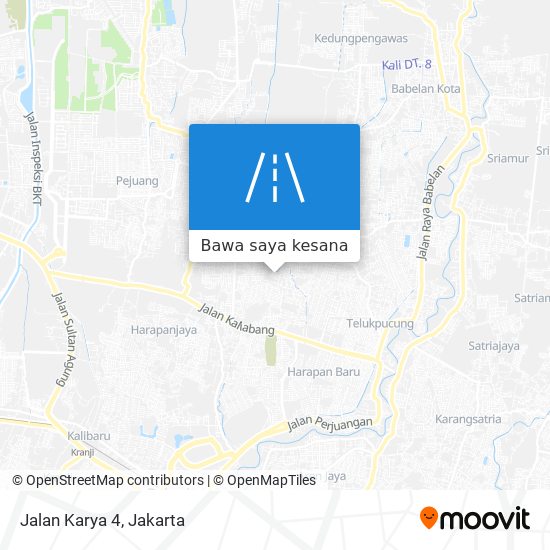 Peta Jalan Karya 4