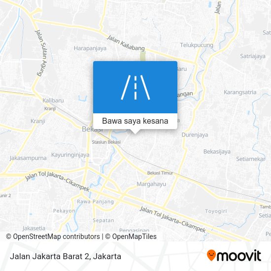 Peta Jalan Jakarta Barat 2