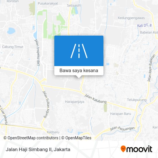 Peta Jalan Haji Simbang II