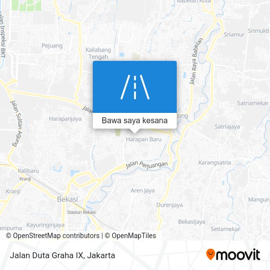 Peta Jalan Duta Graha IX