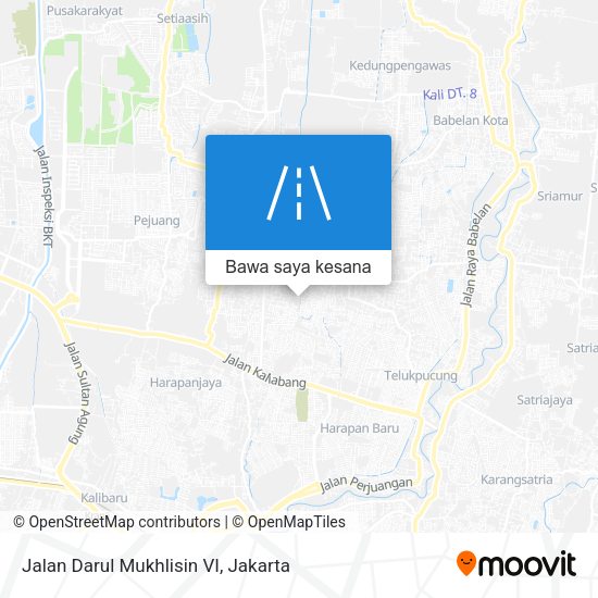 Peta Jalan Darul Mukhlisin VI
