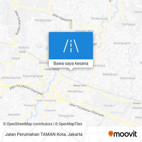 Peta Jalan Perumahan TAMAN Kota