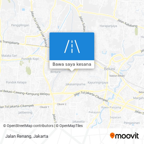 Peta Jalan Renang