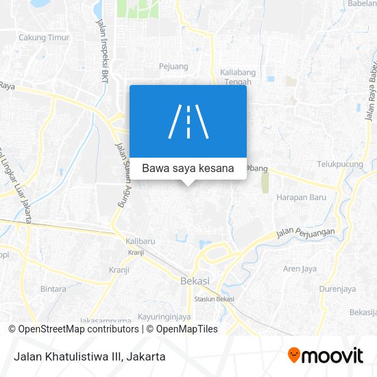 Peta Jalan Khatulistiwa III