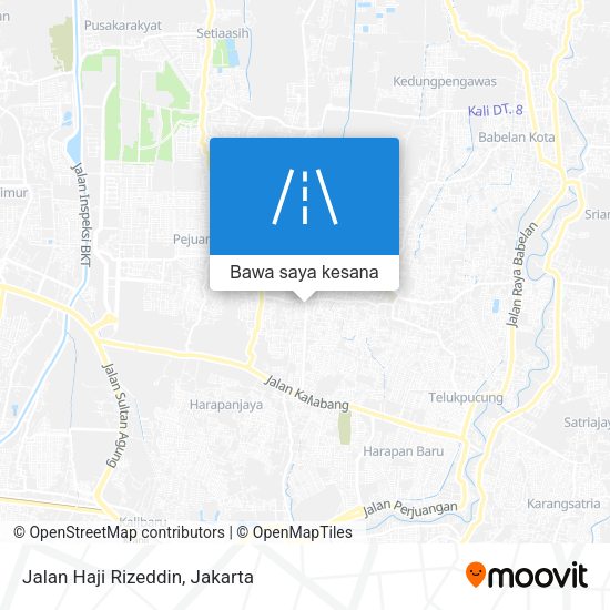 Peta Jalan Haji Rizeddin