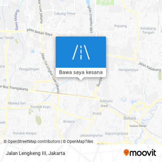 Peta Jalan Lengkeng III