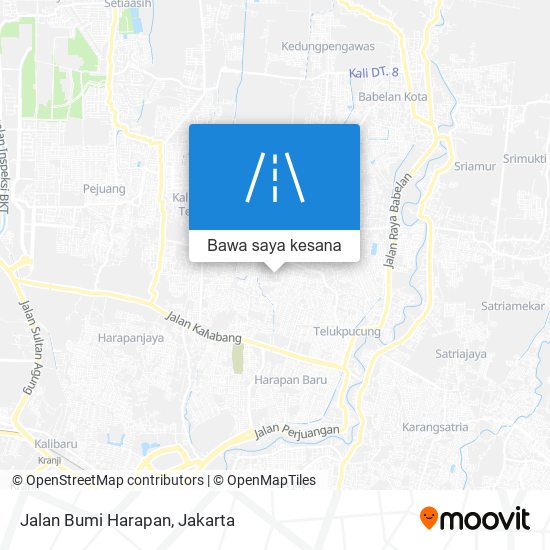 Peta Jalan Bumi Harapan