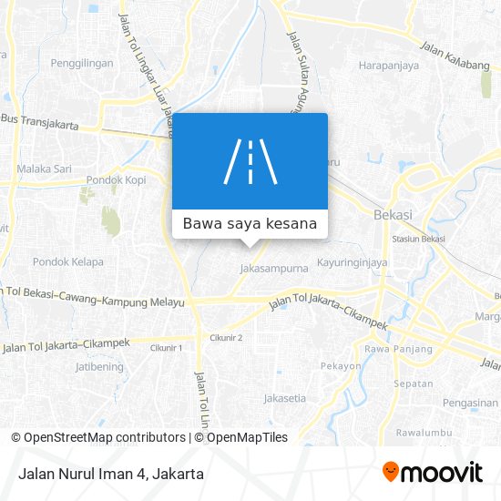 Peta Jalan Nurul Iman 4