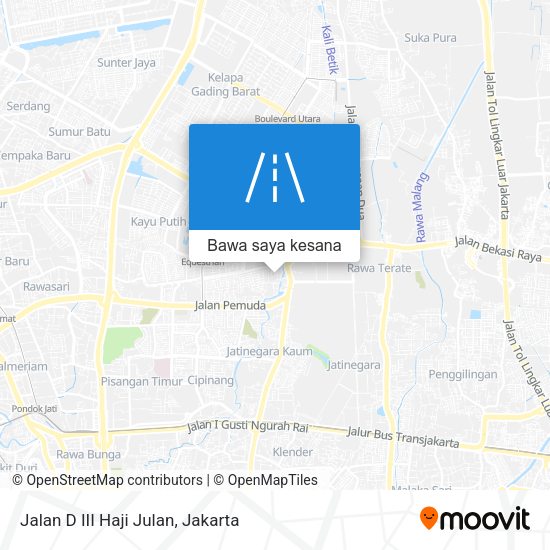 Peta Jalan D III Haji Julan