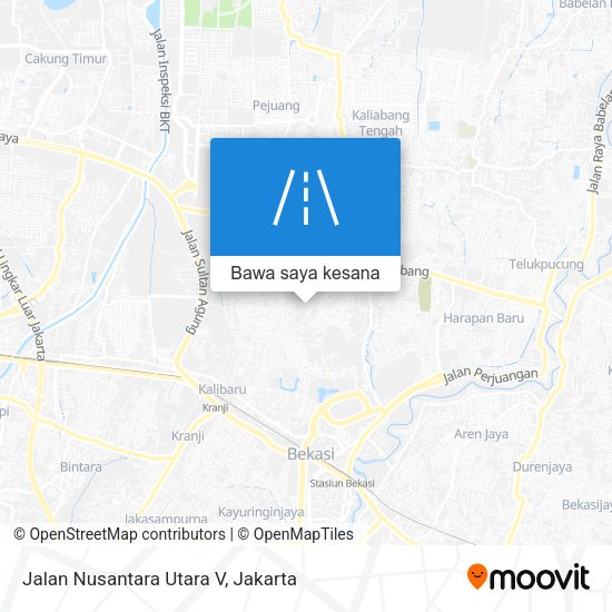 Peta Jalan Nusantara Utara V