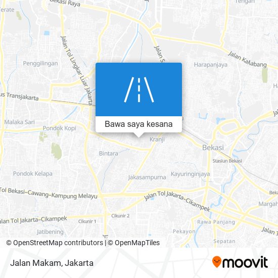 Peta Jalan Makam