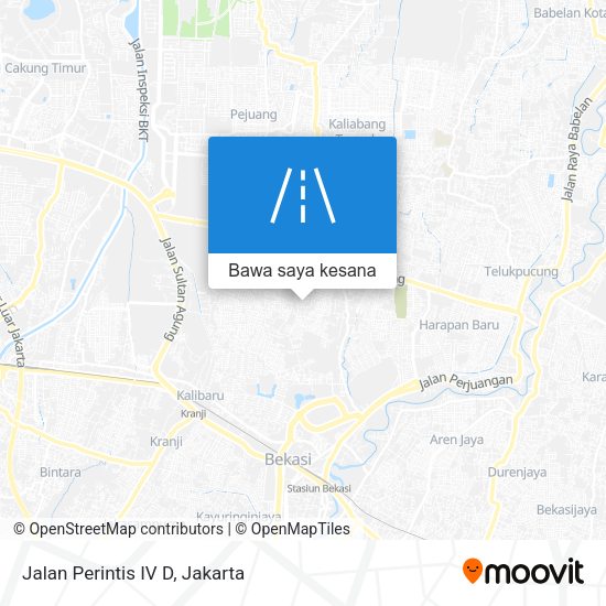 Peta Jalan Perintis IV D