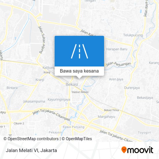 Peta Jalan Melati VI