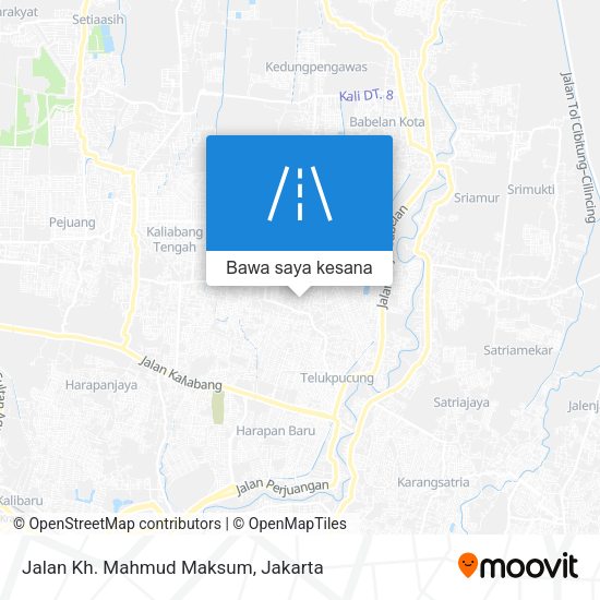 Peta Jalan Kh. Mahmud Maksum