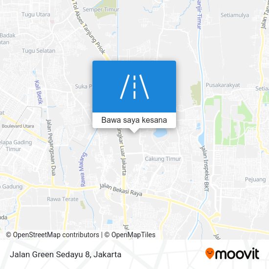 Peta Jalan Green Sedayu 8