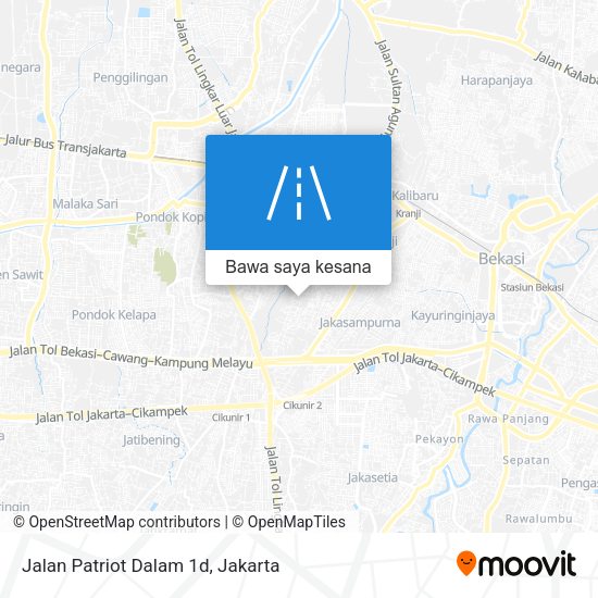 Peta Jalan Patriot Dalam 1d