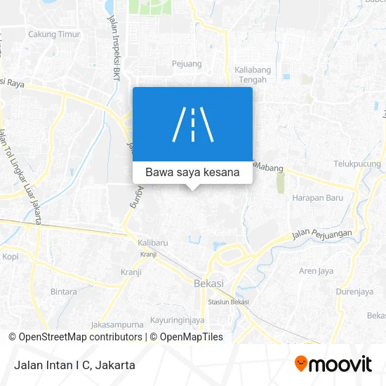 Peta Jalan Intan I C