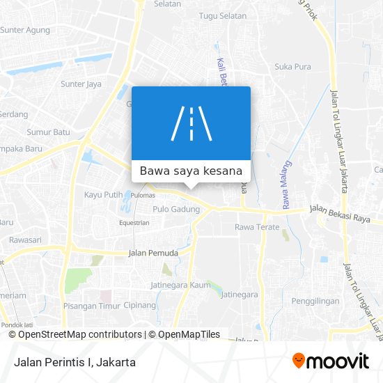 Peta Jalan Perintis I