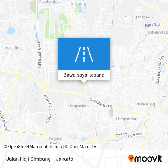 Peta Jalan Haji Simbang I