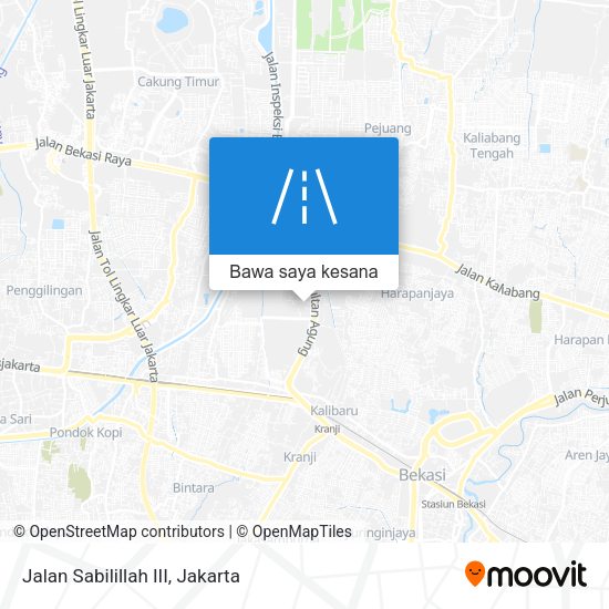 Peta Jalan Sabilillah III