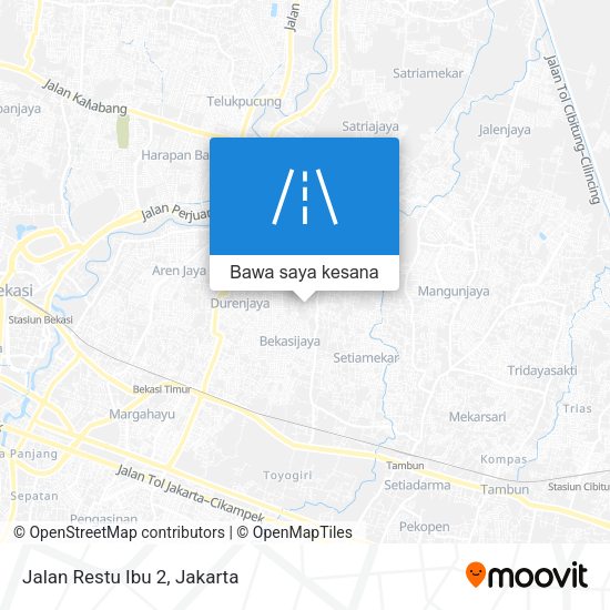 Peta Jalan Restu Ibu 2