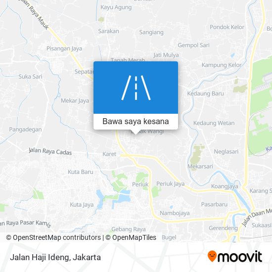 Peta Jalan Haji Ideng