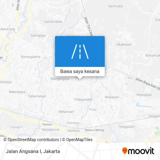 Peta Jalan Angsana I