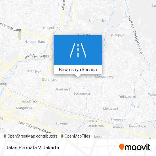 Peta Jalan Permata V