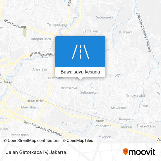 Peta Jalan Gatotkaca IV