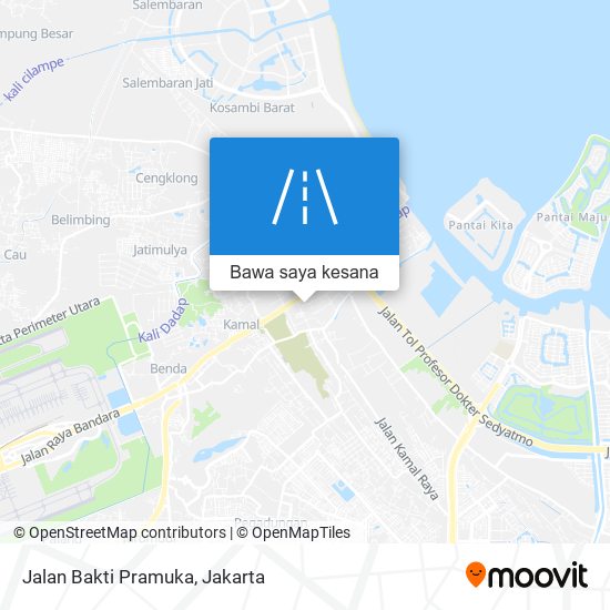 Peta Jalan Bakti Pramuka