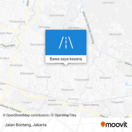 Peta Jalan Bonteng