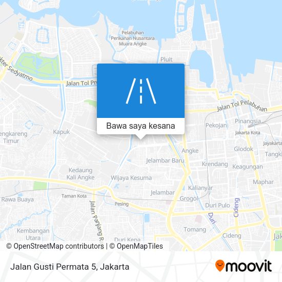 Peta Jalan Gusti Permata 5