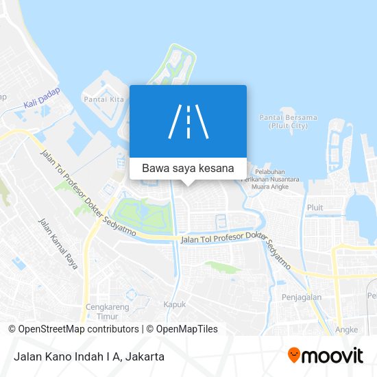 Peta Jalan Kano Indah I A