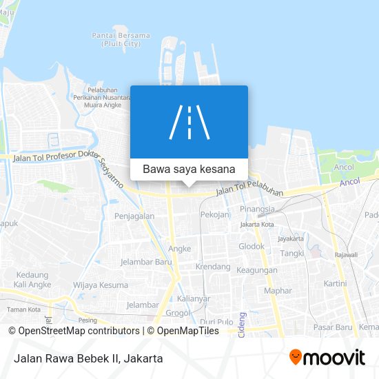 Peta Jalan Rawa Bebek II
