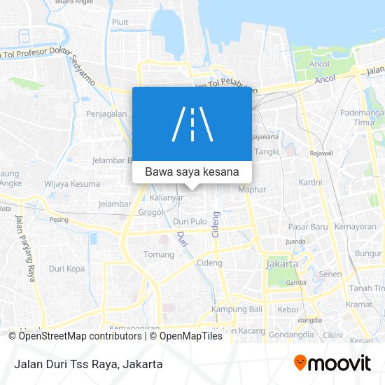 Peta Jalan Duri Tss Raya