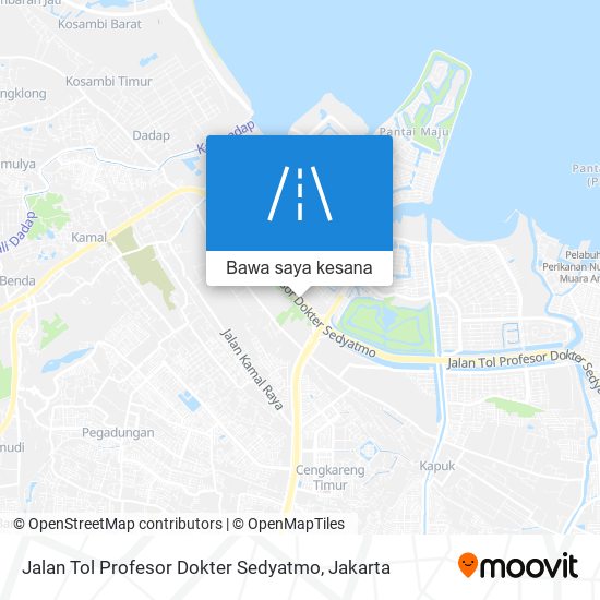 Peta Jalan Tol Profesor Dokter Sedyatmo