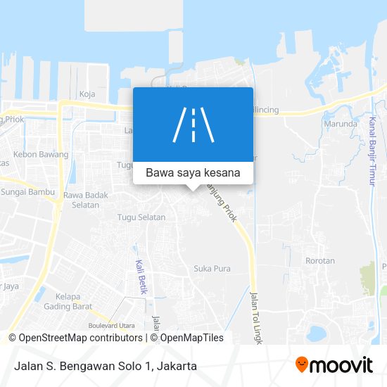 Peta Jalan S. Bengawan Solo 1