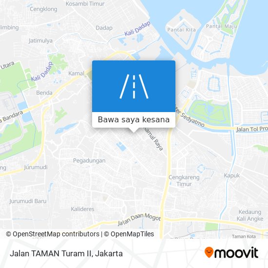 Peta Jalan TAMAN Turam II